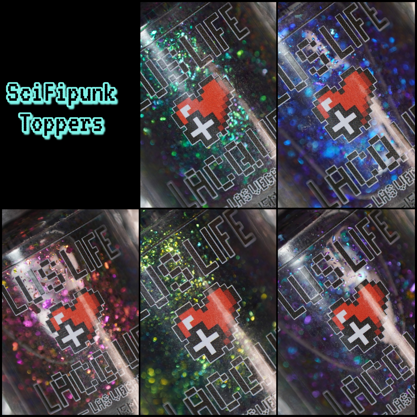 SciFipunk Toppers - Complete Set