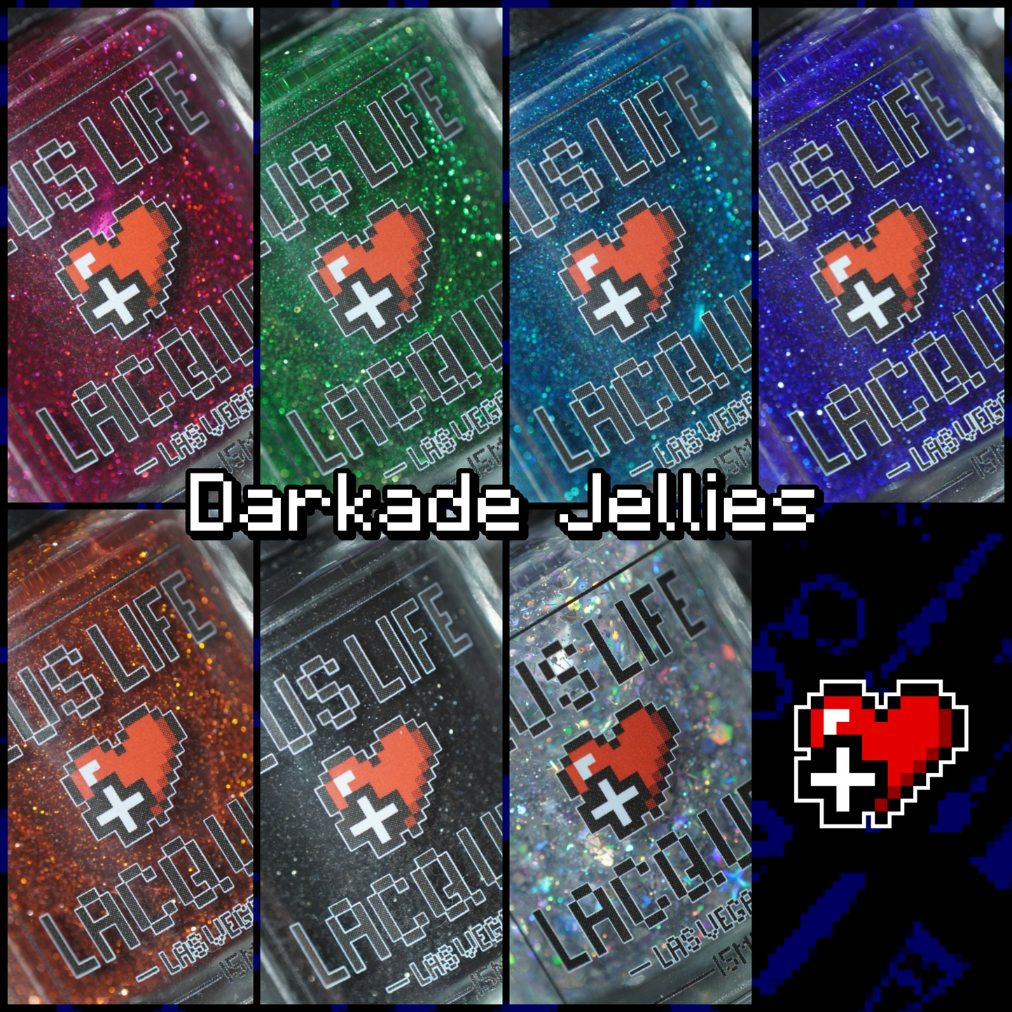 Darkade Jellies - Complete Set