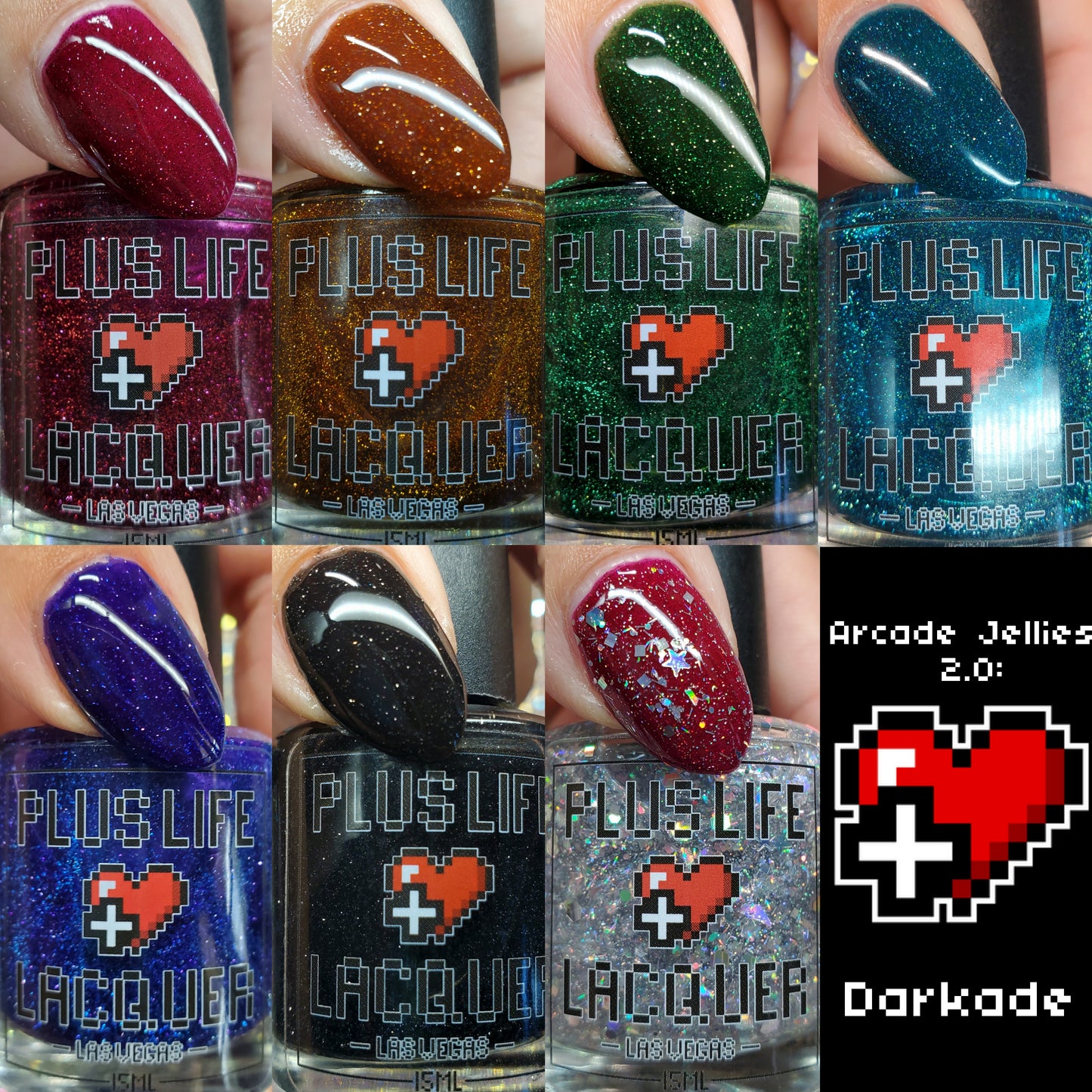 Darkade Jellies - Complete Set