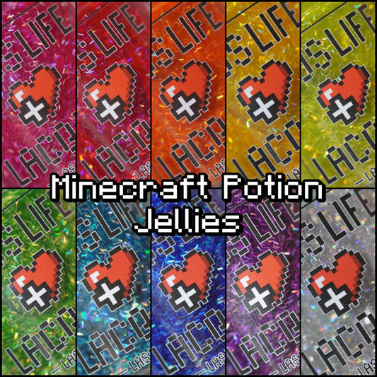 Minecraft Potion Jellies - Complete Set