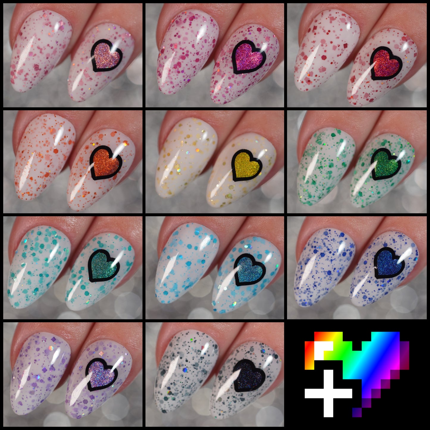 Just My Type Crellies - Full Set