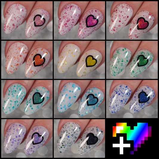 Just My Type Crellies - Full Set