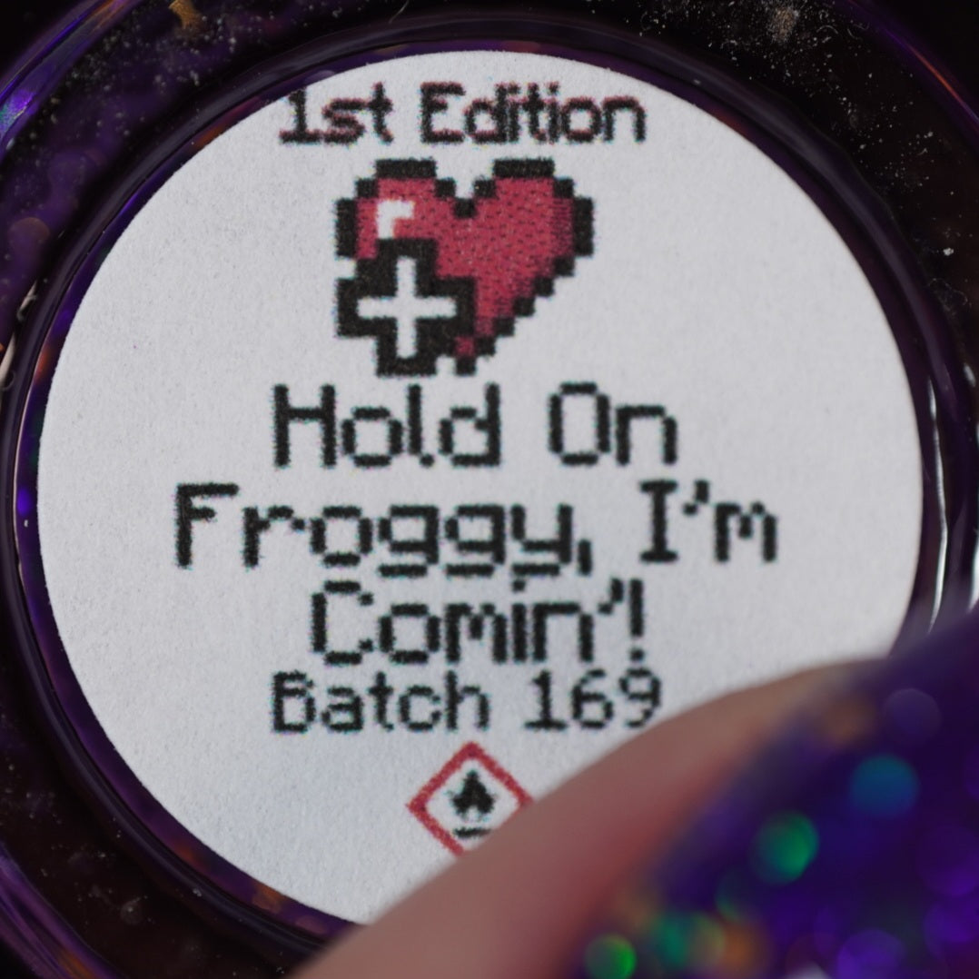 Hold On Froggy, I'm Comin'!